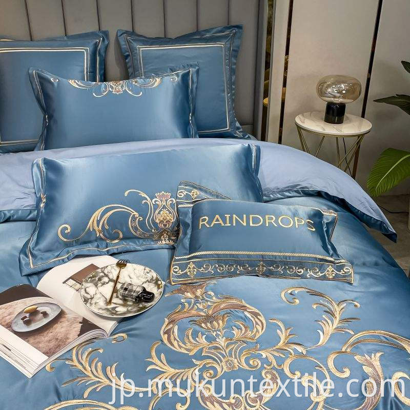  Cotton Embroidery Bedding Set